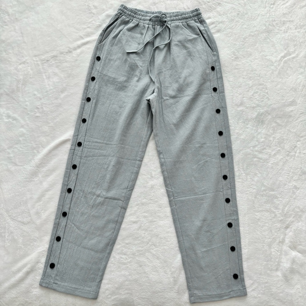 AMAZON 2 Pairs Elastic Waist Ankle Length Casual Pants--S - Picture 4 of 16